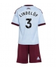 Aston Villa Victor Lindelof #3 Tredjeställ Barn 2026-27 Kortärmad (+ Korta byxor)