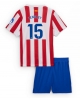 Atletico Madrid Clement Lenglet #15 Hemmatröja Barn 2025-26 Kortärmad (+ Korta byxor)