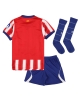 Atletico Madrid Hemmatröja Barn 2026-27 Kortärmad (+ Korta byxor)