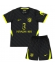 Atletico Madrid Johnny Cardoso #5 Bortatröja Barn 2026-27 Kortärmad (+ Korta byxor)