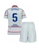 Atletico Madrid Johnny Cardoso #5 Tredjeställ Barn 2026-27 Kortärmad (+ Korta byxor)