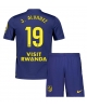 Atletico Madrid Julian Alvarez #19 Bortatröja Barn 2025-26 Kortärmad (+ Korta byxor)