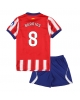 Atletico Madrid Pablo Barrios #8 Hemmatröja Barn 2026-27 Kortärmad (+ Korta byxor)