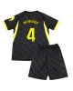 Atletico Madrid Rodrigo Mendoza #4 Bortatröja Barn 2026-27 Kortärmad (+ Korta byxor)