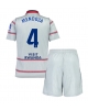 Atletico Madrid Rodrigo Mendoza #4 Tredjeställ Barn 2026-27 Kortärmad (+ Korta byxor)