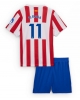 Atletico Madrid Thiago Almada #11 Hemmatröja Barn 2025-26 Kortärmad (+ Korta byxor)