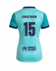 Barcelona Andreas Christensen #15 Tredje Tröja Kvinnor 2026-27 Kortärmad