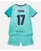 Barcelona Anthony Gordon #17 Tredjeställ Barn 2026-27 Kortärmad (+ Korta byxor)