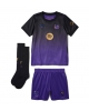 Barcelona Eric Garcia #24 Bortatröja Barn 2026-27 Kortärmad (+ Korta byxor)