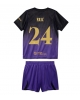 Barcelona Eric Garcia #24 Bortatröja Barn 2026-27 Kortärmad (+ Korta byxor)