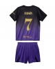 Barcelona Fermin Lopez #7 Bortatröja Barn 2026-27 Kortärmad (+ Korta byxor)