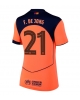 Barcelona Frenkie de Jong #21 Tredje Tröja Kvinnor 2025-26 Kortärmad