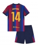 Barcelona Karim Adeyemi #14 Hemmatröja Barn 2026-27 Kortärmad (+ Korta byxor)