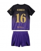 Barcelona Rodri Hernandez #16 Bortatröja Barn 2026-27 Kortärmad (+ Korta byxor)