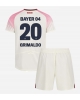 Bayer Leverkusen Alejandro Grimaldo #20 Bortatröja Barn 2025-26 Kortärmad (+ Korta byxor)