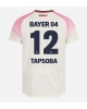 Bayer Leverkusen Edmond Tapsoba #12 Bortatröja 2025-26 Kortärmad