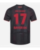 Bayer Leverkusen Eliesse Ben Seghir #17 Hemmatröja 2025-26 Kortärmad