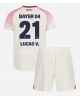 Bayer Leverkusen Lucas Vazquez #21 Bortatröja Barn 2025-26 Kortärmad (+ Korta byxor)