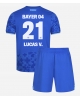 Bayer Leverkusen Lucas Vazquez #21 Tredjeställ Barn 2025-26 Kortärmad (+ Korta byxor)