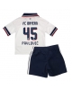 Bayern Munich Aleksandar Pavlovic #45 Bortatröja Barn 2026-27 Kortärmad (+ Korta byxor)