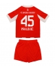 Bayern Munich Aleksandar Pavlovic #45 Hemmatröja Barn 2025-26 Kortärmad (+ Korta byxor)