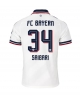 Bayern Munich Ismael Saibari #34 Bortatröja 2026-27 Kortärmad