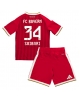 Bayern Munich Ismael Saibari #34 Hemmatröja Barn 2026-27 Kortärmad (+ Korta byxor)