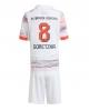Bayern Munich Leon Goretzka #8 Bortatröja Barn 2025-26 Kortärmad (+ Korta byxor)