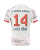 Bayern Munich Luis Diaz #14 Bortatröja 2025-26 Kortärmad