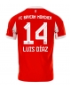 Bayern Munich Luis Diaz #14 Hemmatröja 2025-26 Kortärmad