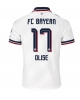 Bayern Munich Michael Olise #17 Bortatröja 2026-27 Kortärmad