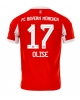 Bayern Munich Michael Olise #17 Hemmatröja 2025-26 Kortärmad
