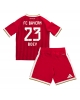 Bayern Munich Sacha Boey #23 Hemmatröja Barn 2026-27 Kortärmad (+ Korta byxor)