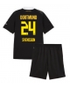 Borussia Dortmund Daniel Svensson #24 Bortatröja Barn 2026-27 Kortärmad (+ Korta byxor)