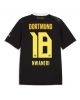 Borussia Dortmund Ethan Nwaneri #18 Bortatröja 2026-27 Kortärmad