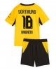 Borussia Dortmund Ethan Nwaneri #18 Hemmatröja Barn 2026-27 Kortärmad (+ Korta byxor)