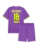 Borussia Dortmund Ethan Nwaneri #18 Tredjeställ Barn 2026-27 Kortärmad (+ Korta byxor)