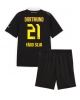 Borussia Dortmund Fabio Silva #21 Bortatröja Barn 2026-27 Kortärmad (+ Korta byxor)