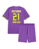 Borussia Dortmund Fabio Silva #21 Tredjeställ Barn 2026-27 Kortärmad (+ Korta byxor)