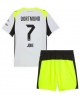 Borussia Dortmund Jobe Bellingham #7 Bortatröja Barn 2025-26 Kortärmad (+ Korta byxor)