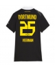 Borussia Dortmund Joey Veerman #25 Bortatröja Kvinnor 2026-27 Kortärmad