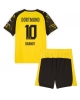 Borussia Dortmund Julian Brandt #10 Hemmatröja Barn 2025-26 Kortärmad (+ Korta byxor)