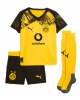 Borussia Dortmund Konstantinos Karetsas #19 Hemmatröja Barn 2026-27 Kortärmad (+ Korta byxor)