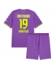 Borussia Dortmund Konstantinos Karetsas #19 Tredjeställ Barn 2026-27 Kortärmad (+ Korta byxor)