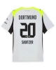Borussia Dortmund Marcel Sabitzer #20 Bortatröja 2025-26 Kortärmad