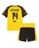 Borussia Dortmund Maximilian Beier #14 Hemmatröja Barn 2025-26 Kortärmad (+ Korta byxor)