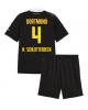 Borussia Dortmund Nico Schlotterbeck #4 Bortatröja Barn 2026-27 Kortärmad (+ Korta byxor)