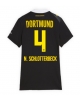 Borussia Dortmund Nico Schlotterbeck #4 Bortatröja Kvinnor 2026-27 Kortärmad