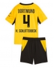 Borussia Dortmund Nico Schlotterbeck #4 Hemmatröja Barn 2026-27 Kortärmad (+ Korta byxor)