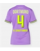 Borussia Dortmund Nico Schlotterbeck #4 Tredje Tröja Kvinnor 2026-27 Kortärmad